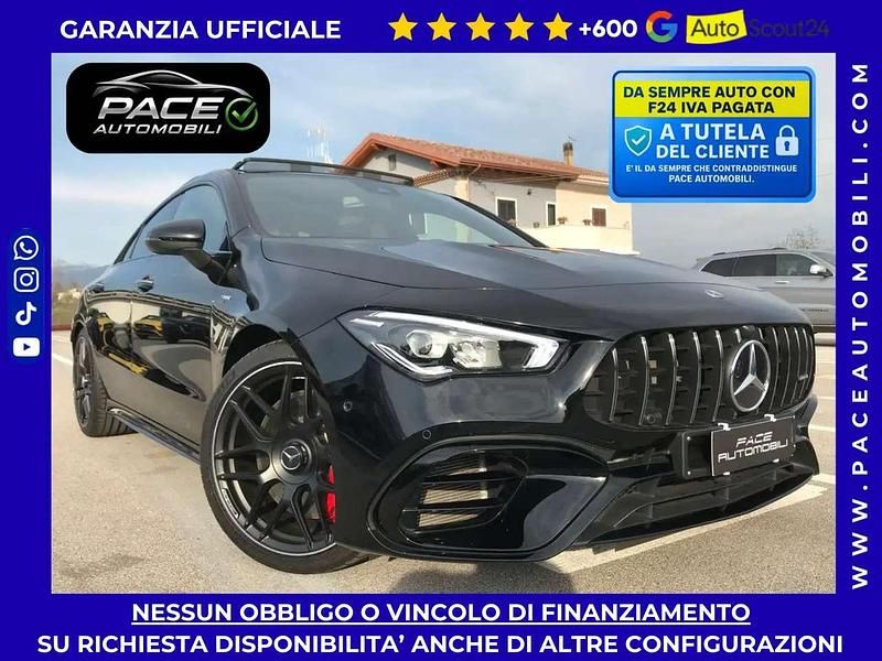 Usata Mercedes CLA45 AMG AMG 421 CV (309 kW) 2024 Nero metallizzato Coupé
