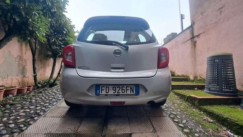 Usata Nissan Micra Acenta 82 CV (60 kW) 2016 Argento Utilitaria