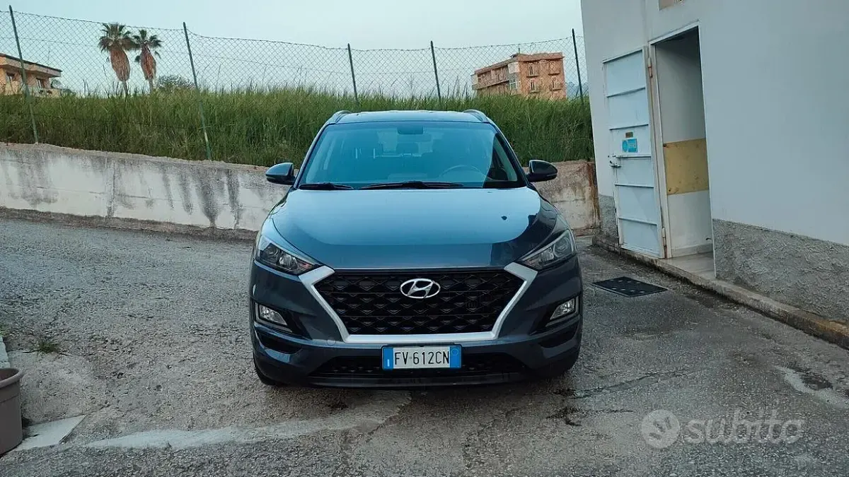 Usata Hyundai Tucson 116 CV (85 kW) 2019 Blu SUV