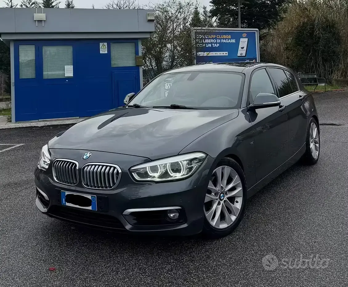 Usata BMW 118 Comfort Edition 150 CV (110 kW) 2015 Grigio Utilitaria