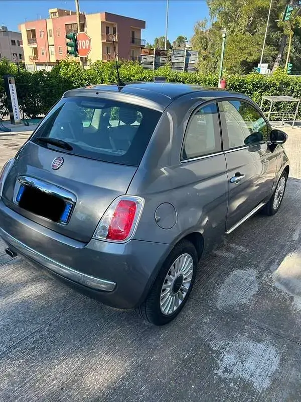 Usata Fiat 500 Lounge 69 CV (50 kW) 2012 Argento Utilitaria