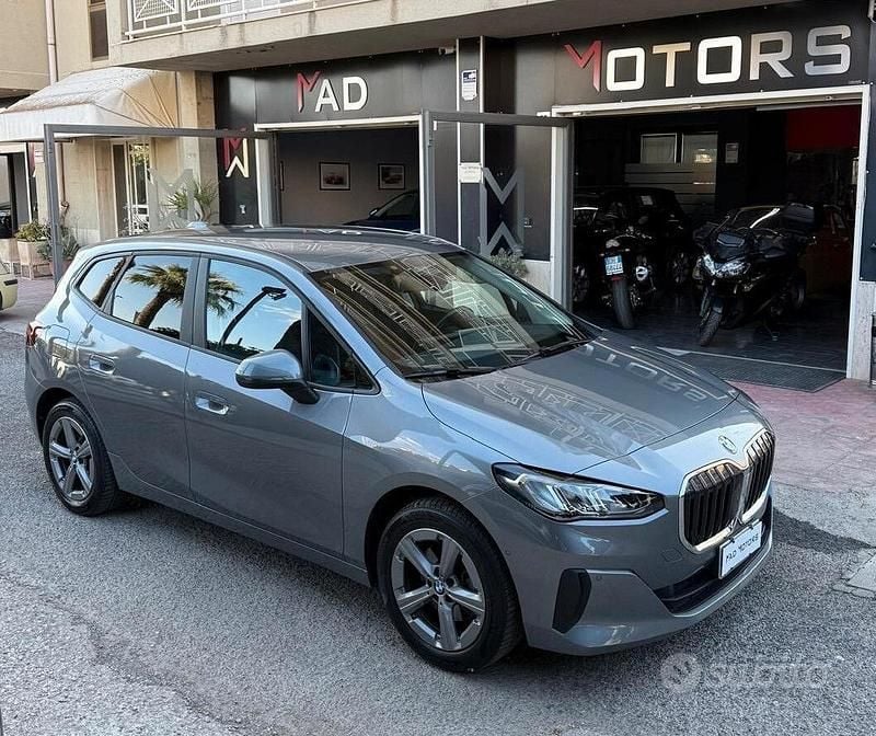 Usata BMW 218 Active Tourer M Sport 150 CV (110 kW) 2022 Grigio Monovolume