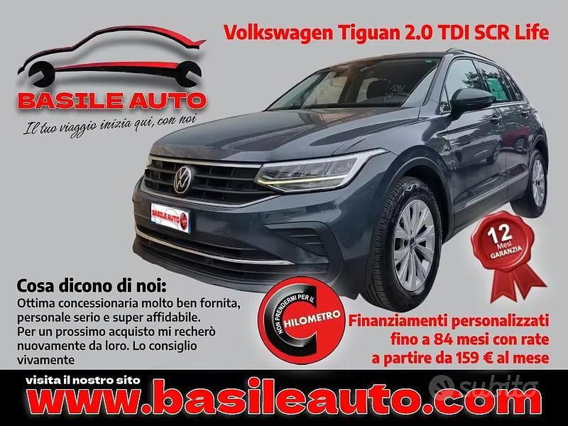 Usata VW Tiguan Life 2021 Grigio SUV