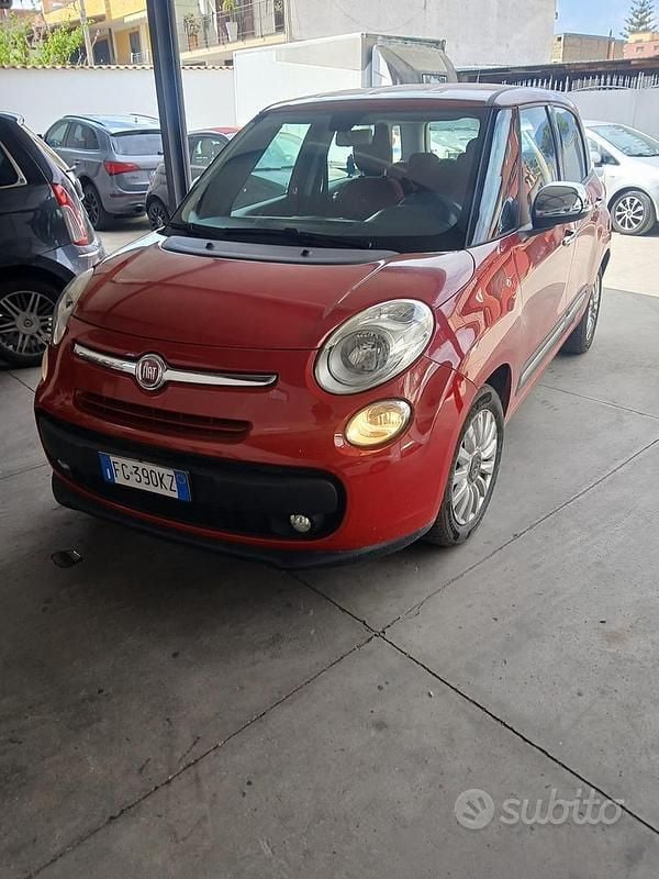 Usata Fiat 500L 85 CV (62 kW) 2016 Rosso Monovolume