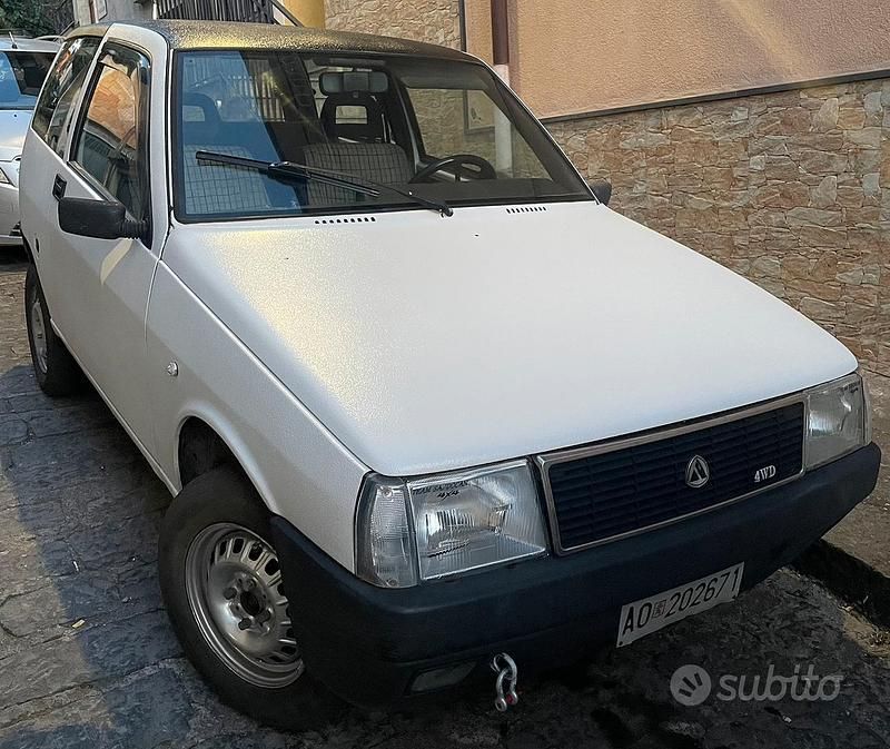 Usata Autobianchi Y10 1989 Bianco Utilitaria