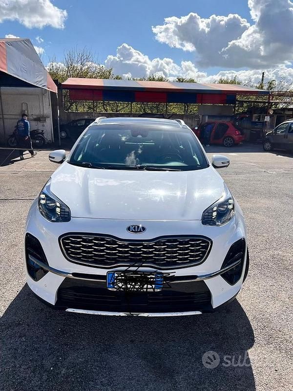 Usata Kia Sportage GT-Line 136 CV (100 kW) 2019 Bianco SUV