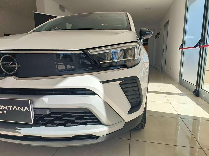 Usata Opel Crossland X Elegance 120 CV (88 kW) 2021 White jade SUV