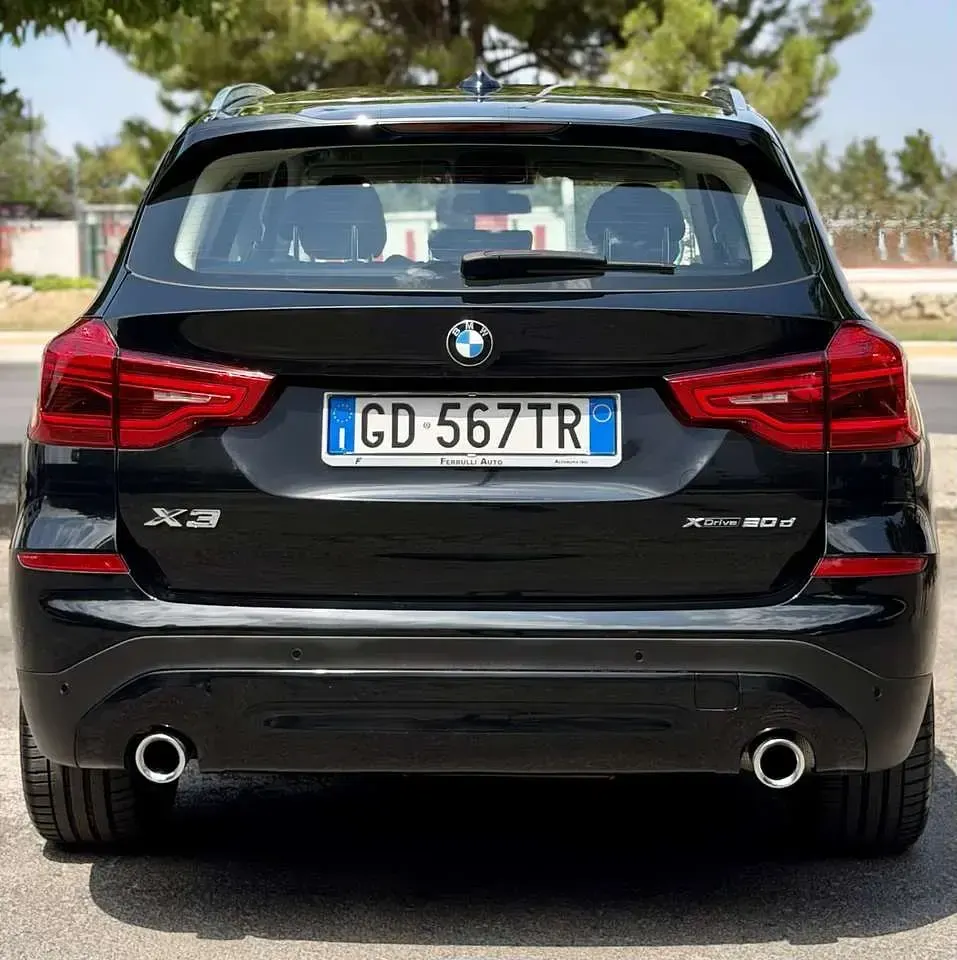 Usata BMW X3 Sport Line 190 CV (139 kW) 2021 Nero SUV