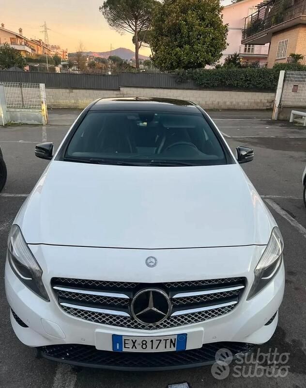 Usata Mercedes A180 109 CV (80 kW) 2013 Bianco Berlina