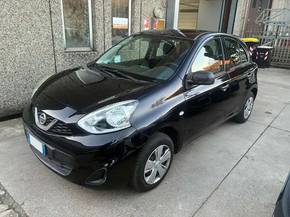 Usata Nissan Micra Tekna 80 CV (58 kW) 2014 Nero Utilitaria