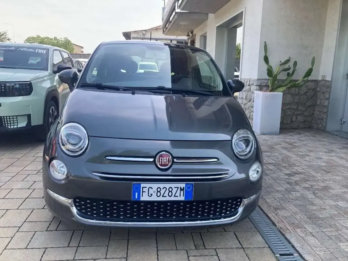 Usata Fiat 500C Lounge 95 CV (69 kW) 2016 Grigio Cabrio