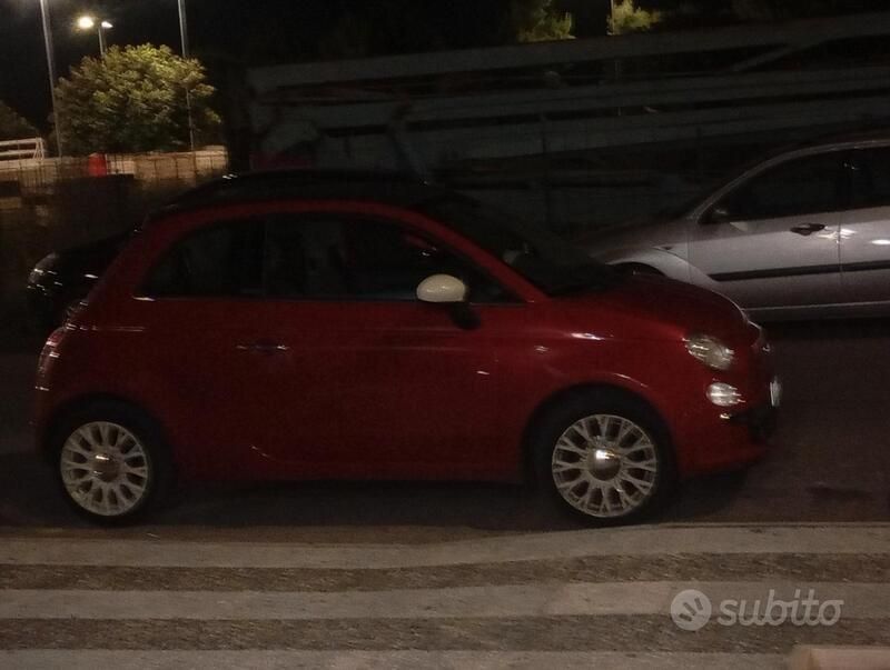 Usata Fiat 500 2009 Rosso Coupé