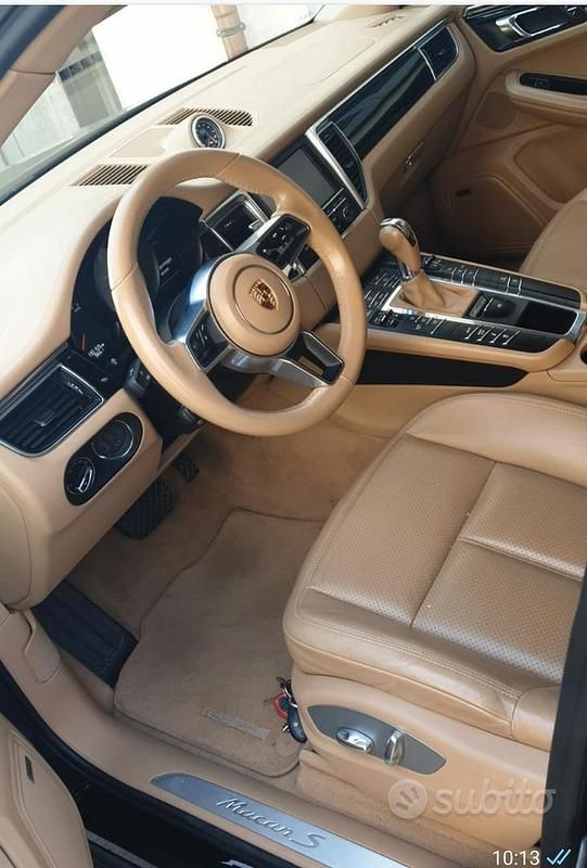 Usata Porsche Macan S 250 CV (183 kW) 2015 Nero SUV