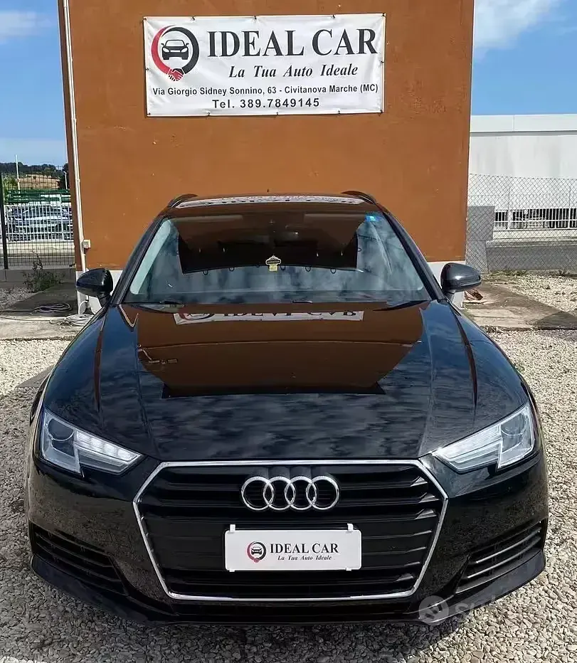 Usata Audi A4 150 CV (110 kW) 2018 Nero Station wagon