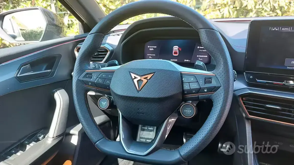 Usata Cupra Leon VZ 300 CV (220 kW) 2022 Nero Berlina