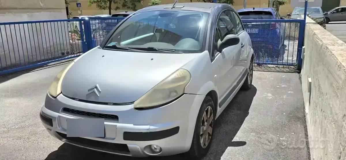 Usata Citroën C3 68 CV (50 kW) 2005 Grigio Cabrio