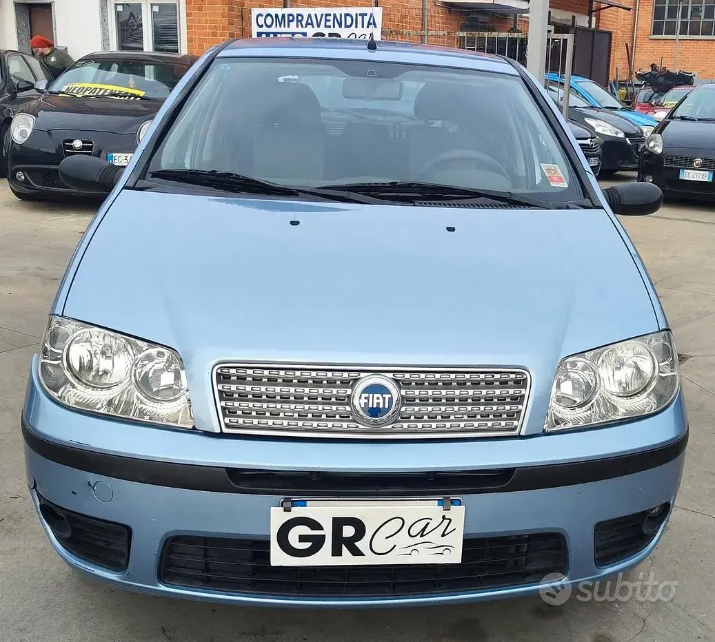 Usata Fiat Punto Classica 60 CV (44 kW) 2007 Bluazzurro Utilitaria