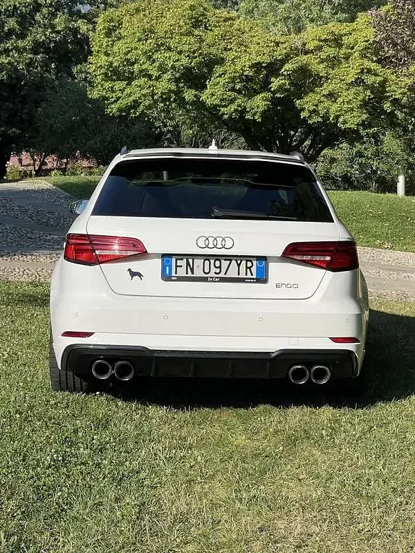 Usata Audi S3 Ambiente 310 CV (228 kW) 2018 Bianco Station wagon