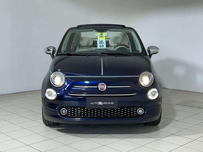 Usata Fiat 500C Riva 95 CV (69 kW) 2017 Blu/azzurro Cabrio