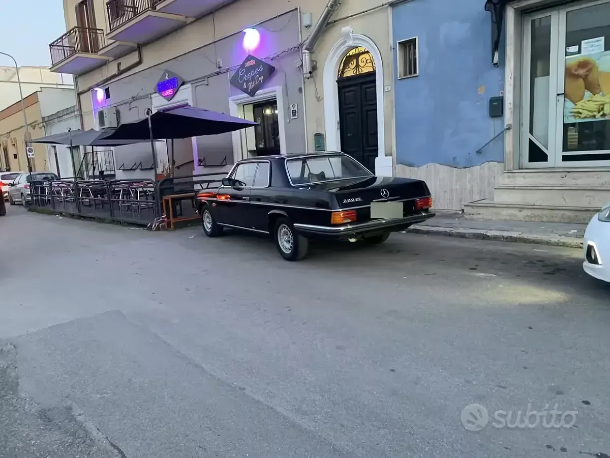 Usata Mercedes 280 1970 Nero Coupé
