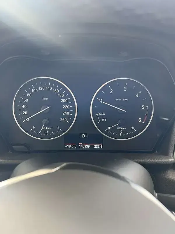 Usata BMW 216 116 CV (85 kW) 2016 Bianco Monovolume