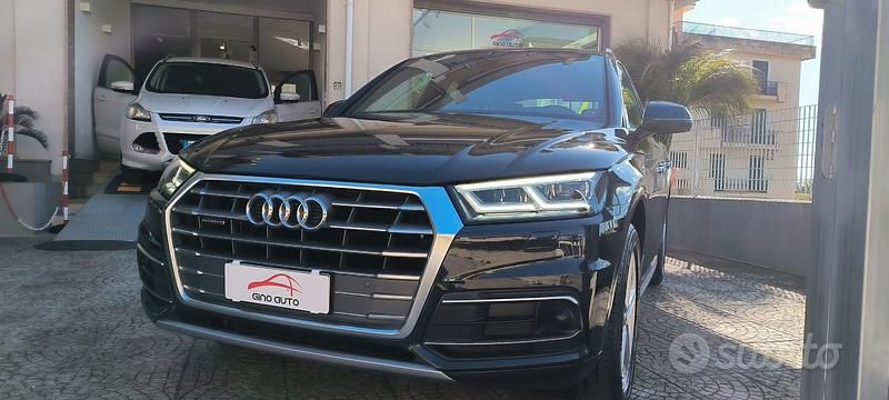 Usata Audi Q5 S-Line 190 CV (139 kW) 2019 Blu SUV