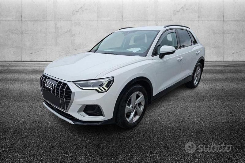 Usata Audi Q3 Advanced 150 CV (110 kW) 2021 Bianco SUV