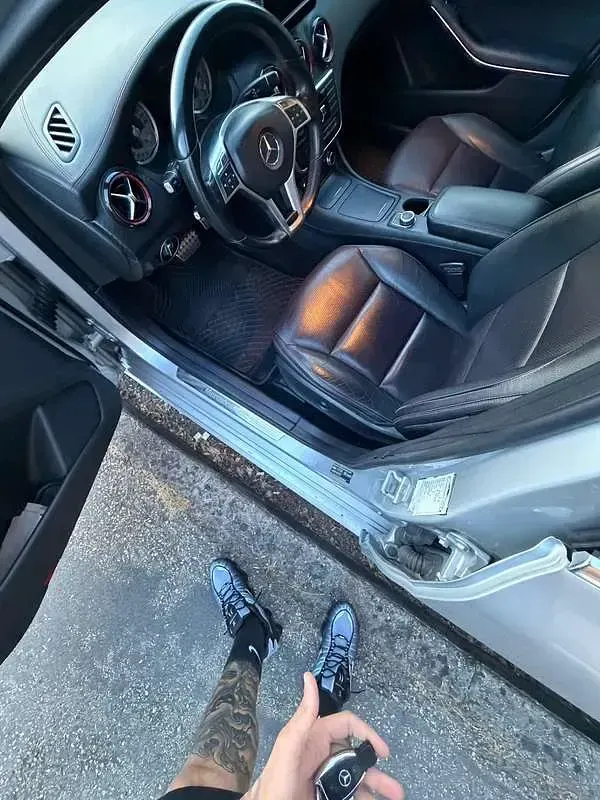 Usata Mercedes A250 Premium 211 CV (155 kW) 2013 Grigio Utilitaria
