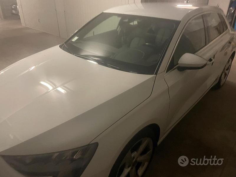 Usata Audi A3 Ambition 150 CV (110 kW) 2021 Bianco Berlina