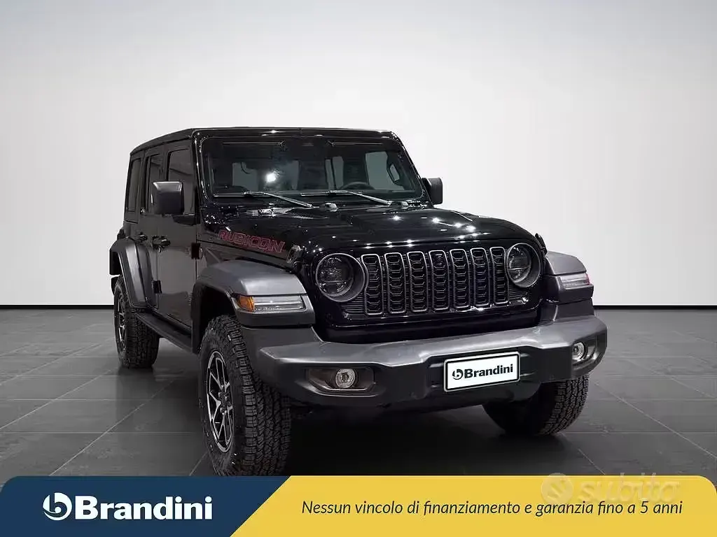 Usata Jeep Wrangler Rubicon 272 CV (200 kW) 2024 Nero SUV