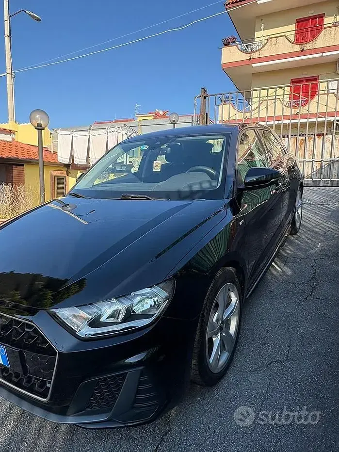 Usata Audi A1 Sportback S-Line 110 CV (80 kW) 2020 Nero Utilitaria