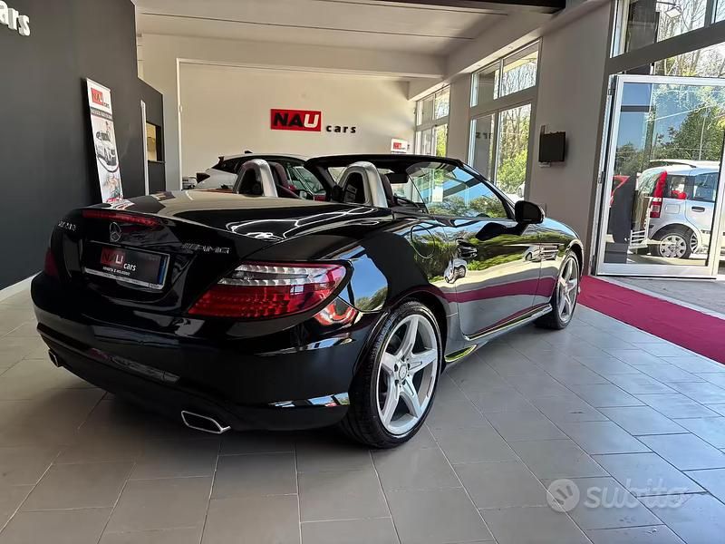 Usata Mercedes SLK200 Premium 184 CV (135 kW) 2013 Nero Cabrio