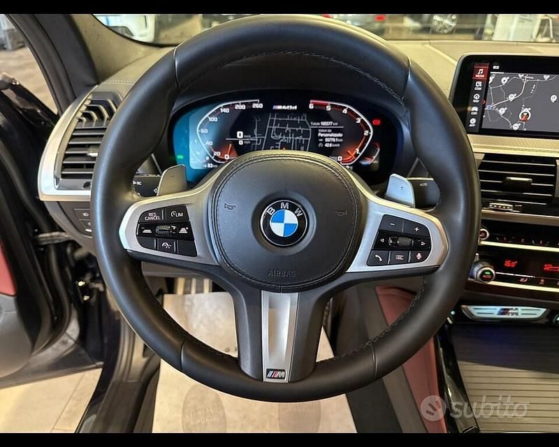 Usata BMW X4 326 CV (239 kW) 2020 Carbon schwarz metallizzata SUV