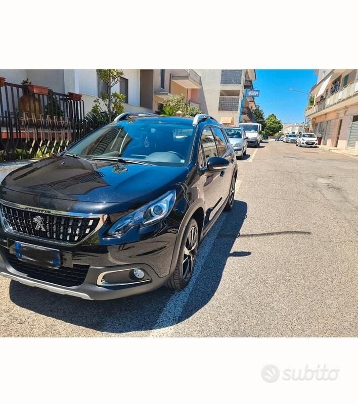 Nero Usata 2016 Peugeot 2008 SUV | 12.199 € (Molto cara) - Immagine 1/4