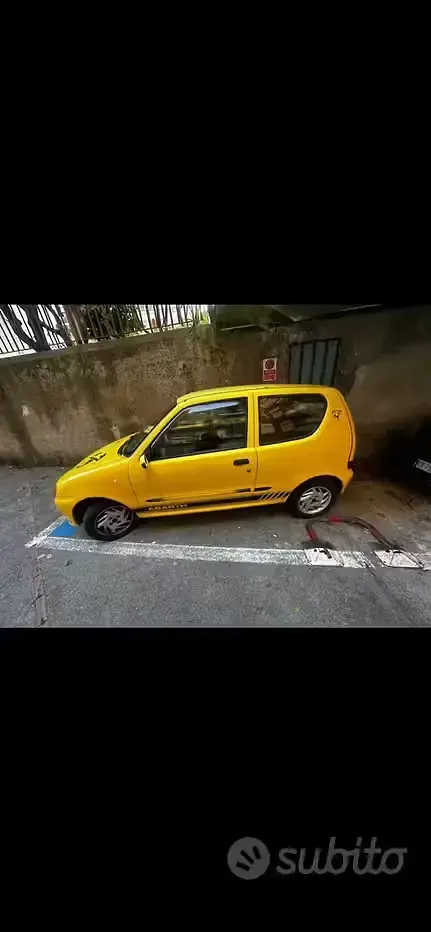 Usata Fiat 600 54 CV (39 kW) 2000 Giallo Utilitaria