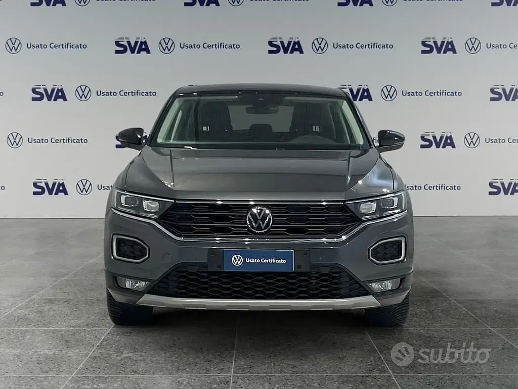 Usata VW T-Roc Style 110 CV (80 kW) 2021 Grigio SUV