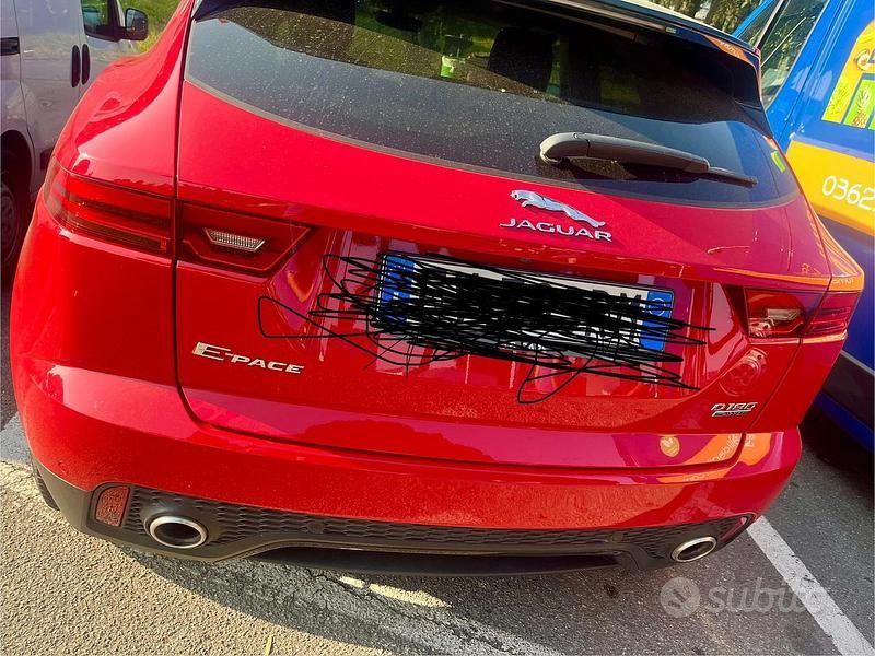 Usata Jaguar E-Pace 2019 Rosso SUV