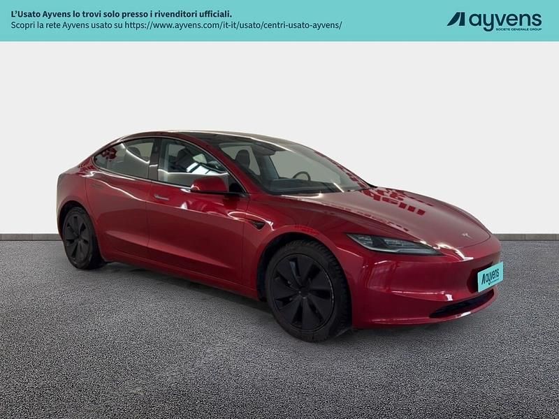 Usata Tesla Model 3 Long Range AWD 366 kW (498 CV) 2024 Rosso Berlina