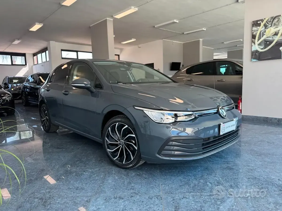Usata VW Golf VIII Style 110 CV (80 kW) 2022 Grigio Berlina