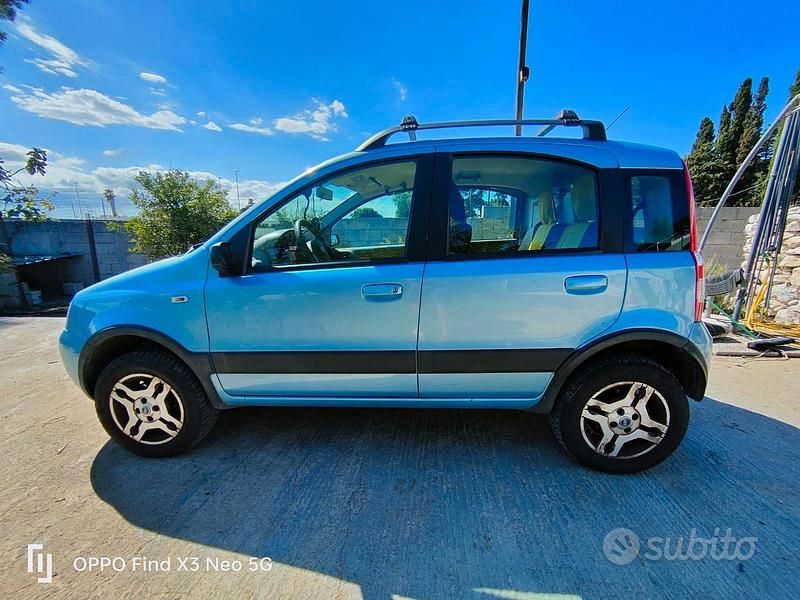 Usata Fiat Panda 4x4 60 CV (44 kW) 2005 Blu Utilitaria