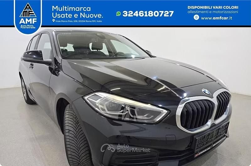 Begagnad BMW 116 116 HK (85 kW) 2022 Svart Halvkombi