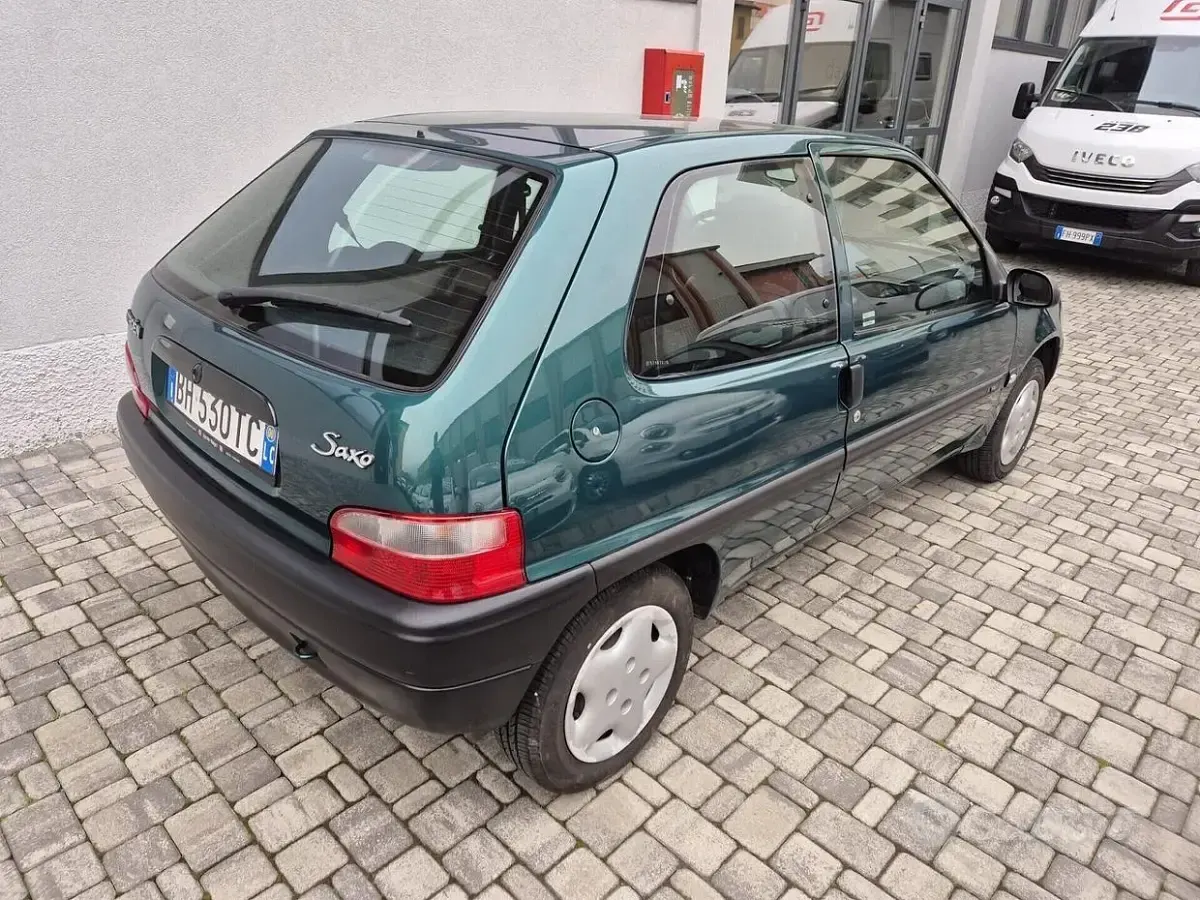 Usata Citroën Saxo 50 CV (36 kW) 2000 Verde Utilitaria