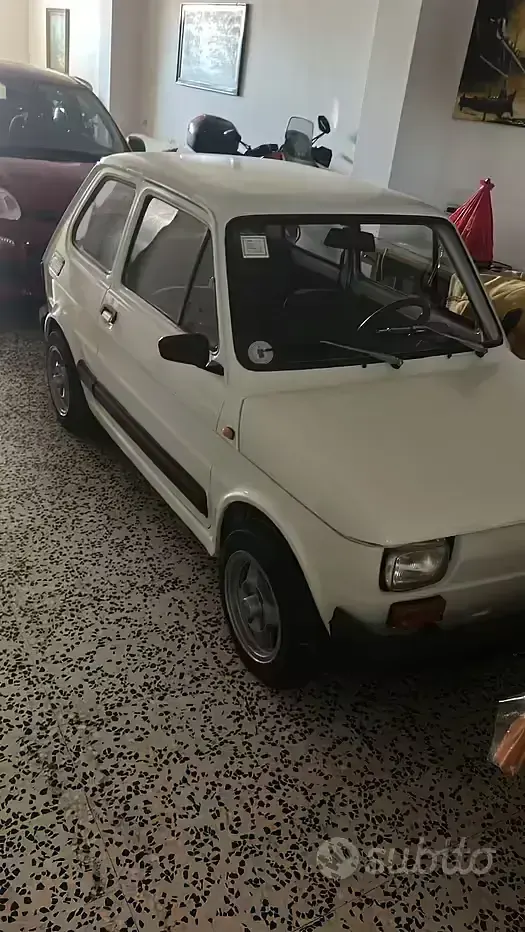 Usata Fiat 126 1970 Bianco Utilitaria