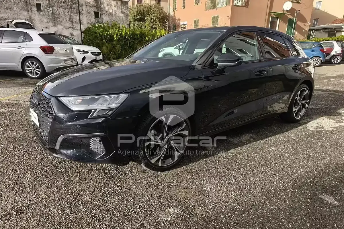 Usata Audi A3 Advanced 110 CV (80 kW) 2023 Nero Berlina