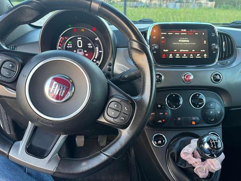 Bianco Usata 2016 Fiat 500C Lounge Cabrio | 10.000 € (Buon prezzo) - Immagine 1/4