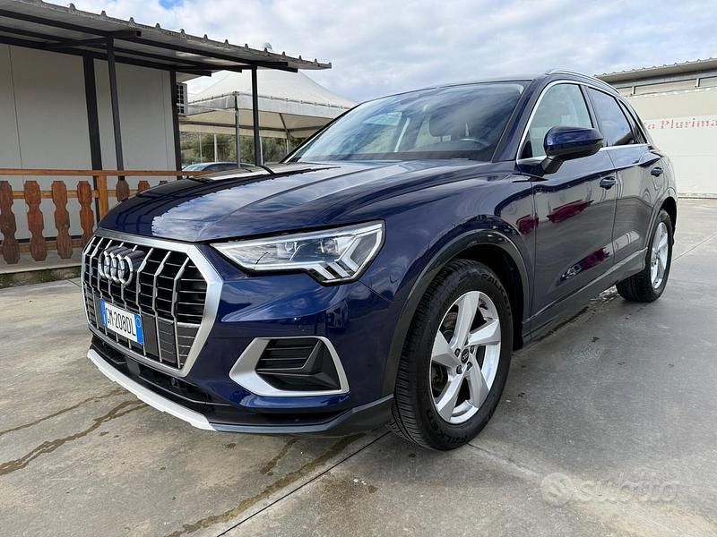Usata Audi Q3 Advanced Plus 150 CV (110 kW) 2022 Blu SUV