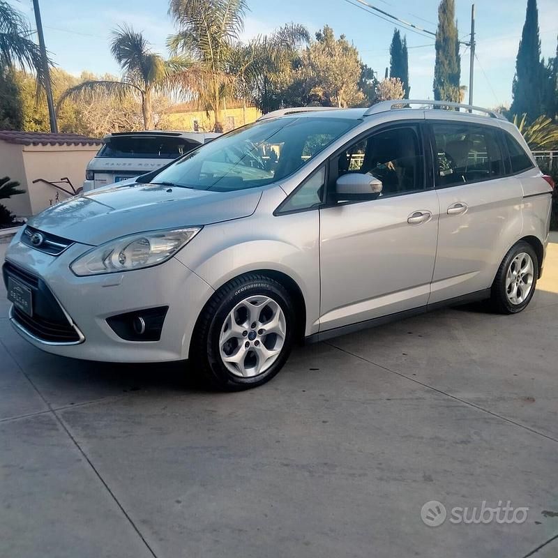 Usata Ford C-MAX Titanium 115 CV (84 kW) 2012 Grigio Monovolume