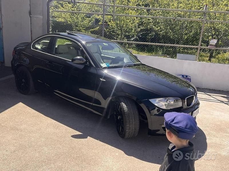 Usata BMW 120 Coupé 177 CV (130 kW) 2008 Nero Coupé
