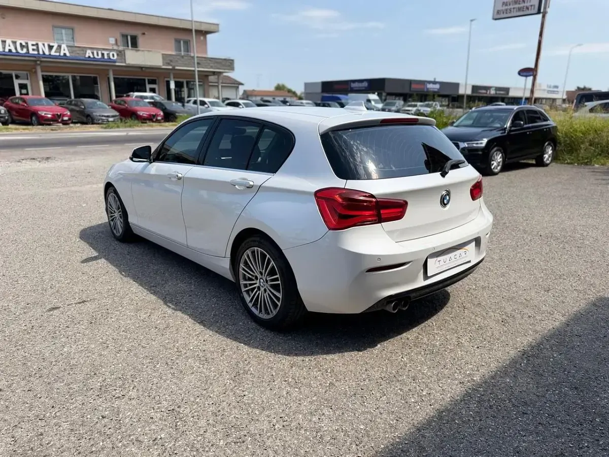 Usata BMW 120 M Sport 190 CV (139 kW) 2018 Bianco Berlina