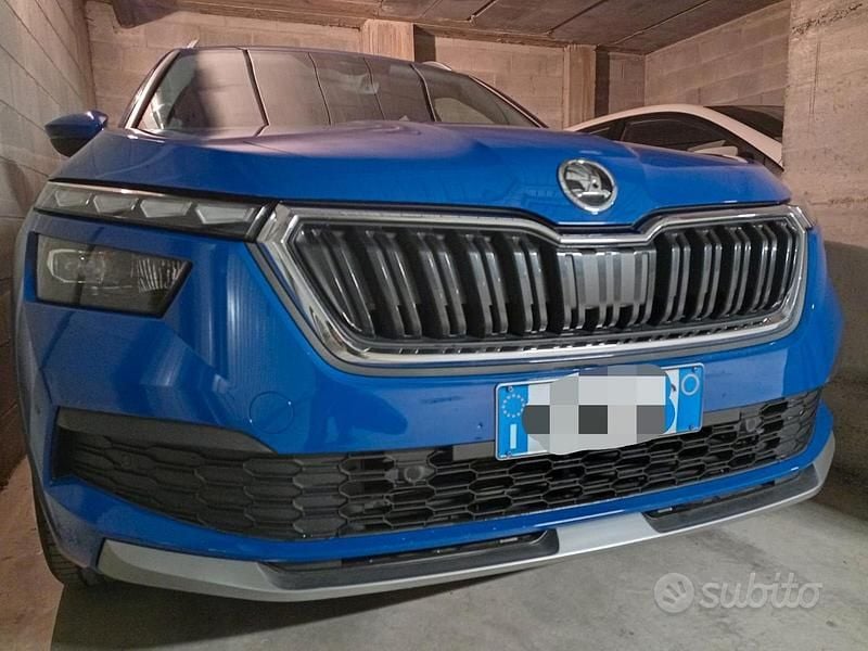 Usata Skoda Kamiq Style 110 CV (80 kW) 2022 Blu SUV